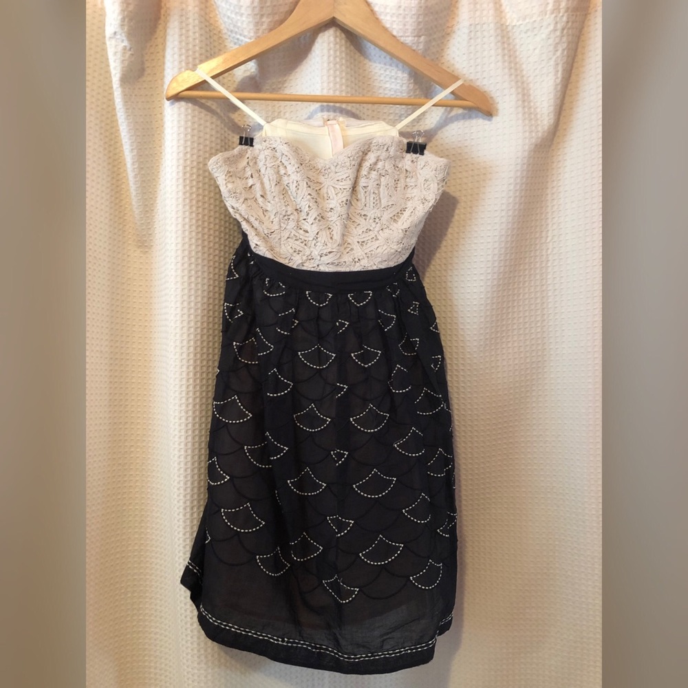 Strapless party dress